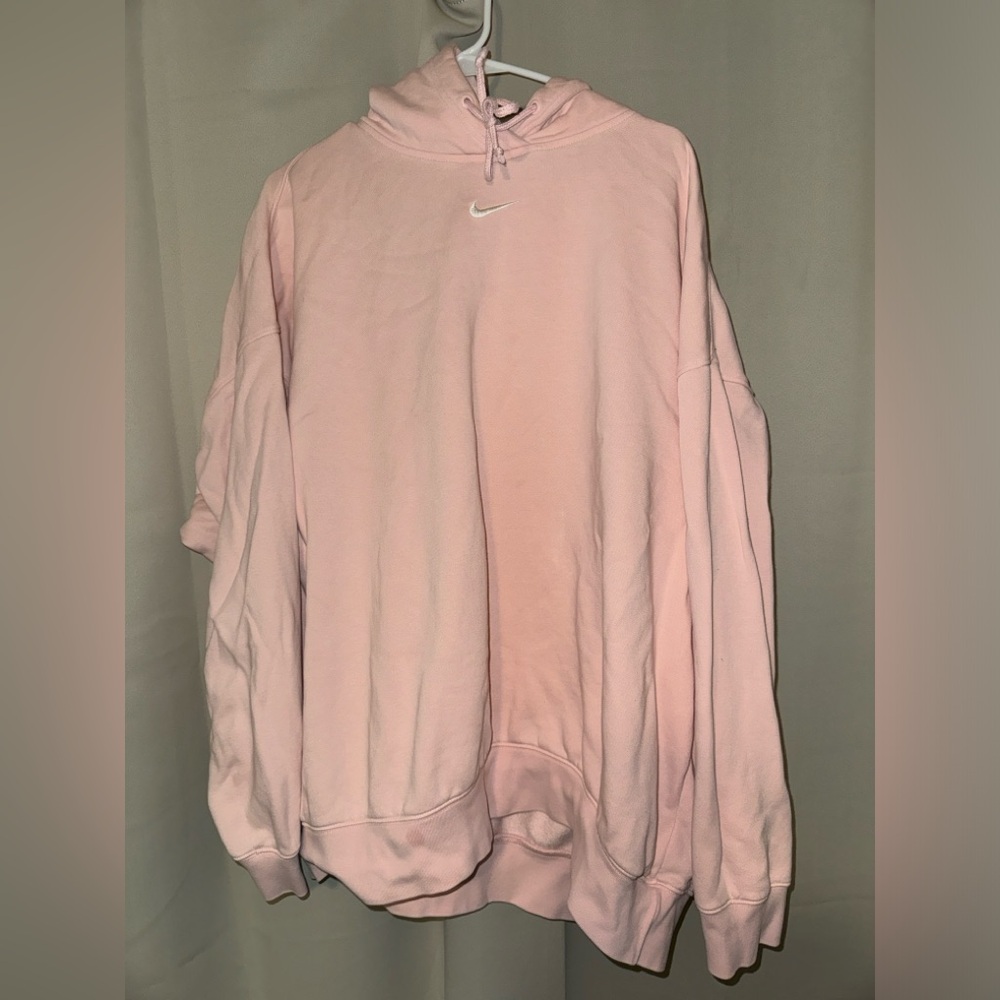 Pink Nike Phoenix Fleece Sweatshirt